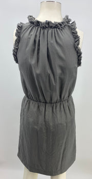 Gap Women's Summer Gray Dress with Tie, Size XS