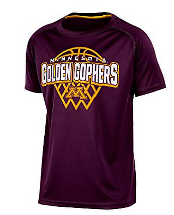 Champion NCAA Minnesota Gophers Maroon Football Boys T Shirt, XL