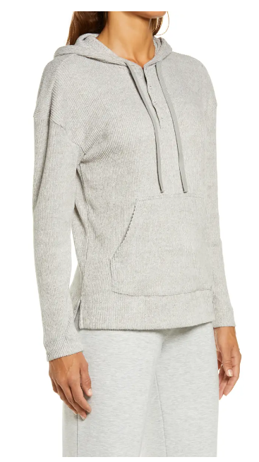 Calvin Klein Women's Ease Long-Sleeve Hoodie, Size Medium