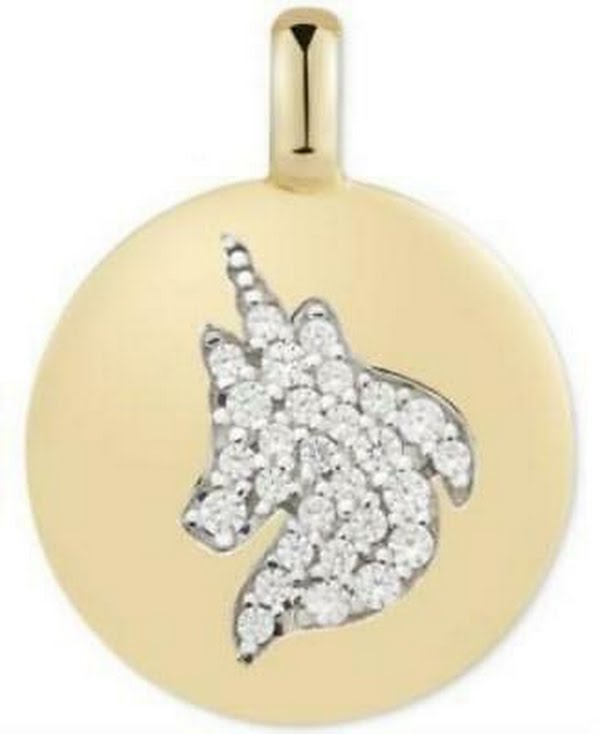 CHARMBAR Swarovski Zirconia Gold - Plated Pendant