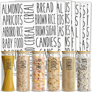 Core 157 Pantry Labels for Food Containers