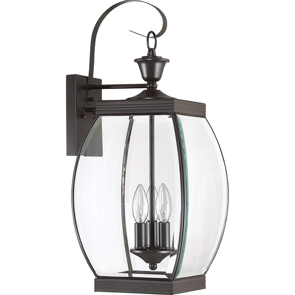 Quoizel OAS8409Z 3-Light Oasis Outdoor Lantern in Medici Bronze