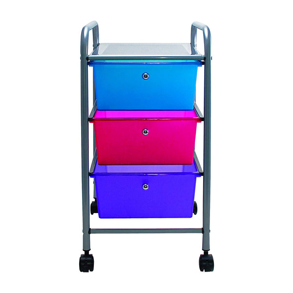 Advantus 3-Drawer Organizer, w/ Casters