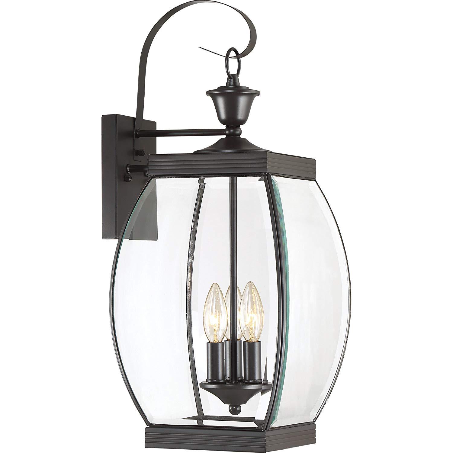 Quoizel OAS8409Z 3-Light Oasis Outdoor Lantern in Medici Bronze