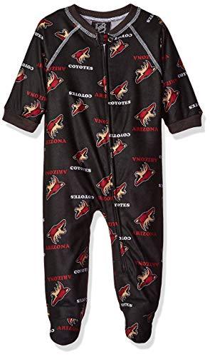 NHL Arizona Coyotes Infant Boys Sleepwear Zip Up Coveralls, 12 Months