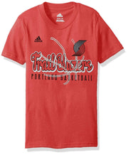 NBA Girls Portland Trail Blazers Middle Basketball Short Sleeve Tee-Red, Size 10/12 Medium