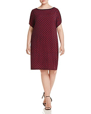 Michael Kors Women's Plus Size Geo Rope-Print Dress, Size 2X
