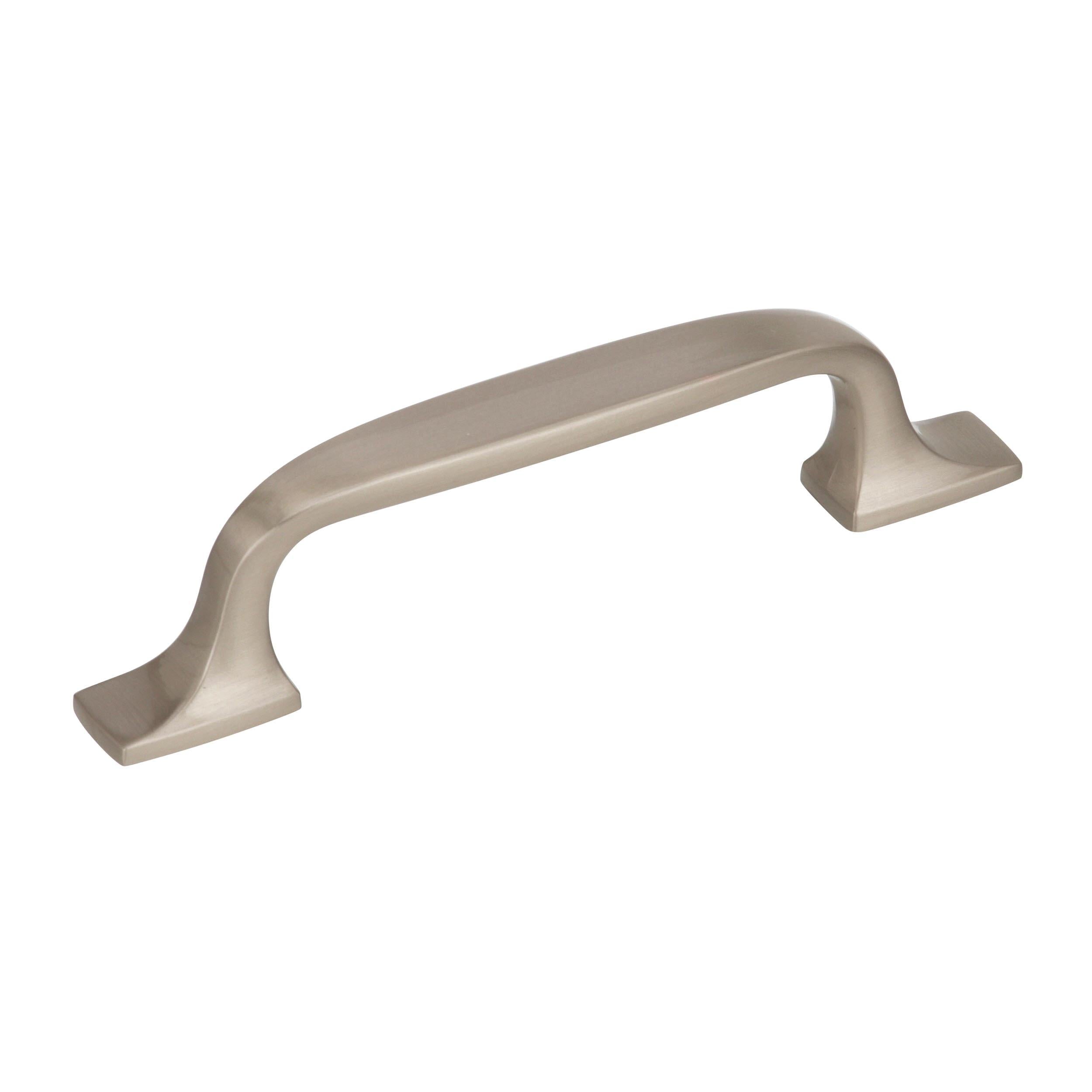 Amerock Highland Ridge 3 in (76 mm) Center-to-Center Satin Nickel Cabinet Pull