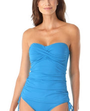 Anne Cole Twist-Front Ruched Tankini Top Women’s Swimsuit