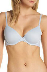 Calvin Klein Spring Blue Perfect Fit Memory Touch T-Shirt Bra - F3837, Size 34C