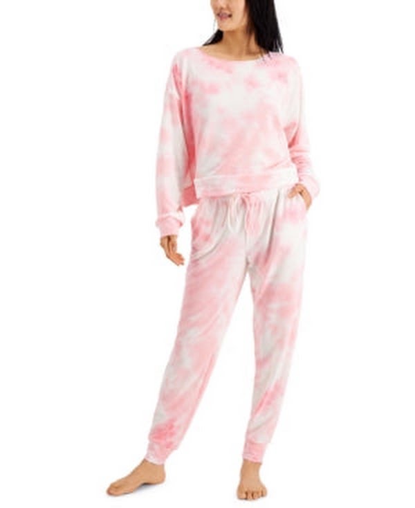 Jenni Womens Tie-Dyed Loungewear Set, Size XS