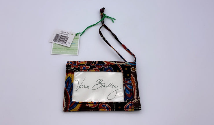 Vera Bradley Kensington Luggage Tag Mini Wallet
