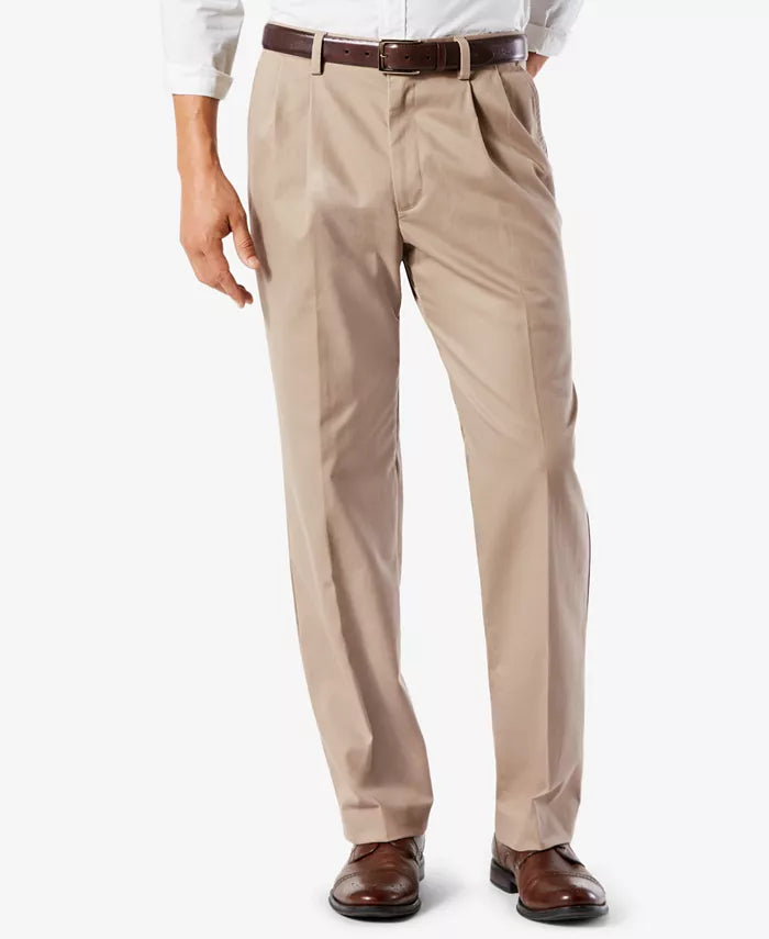 Dockers Easy Stretch Mens Easy Classic Fit Khaki Stretch Pants