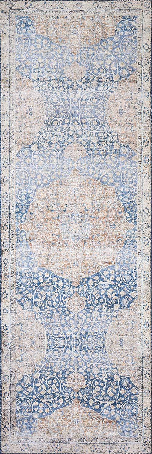Loloi ll Layla Collection Printed Vintage Persian Area Rug 20 x 50