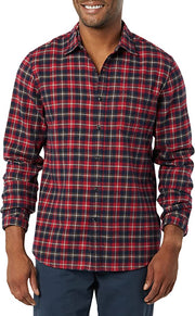 American Rag Mens Plaid Flannel Shirt Red Dhalia, Size XXL