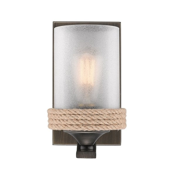 Golden Lighting Chatham 8 Inch Wall Sconce Chatham - 1048-BA1 GMT-CS - Nautical