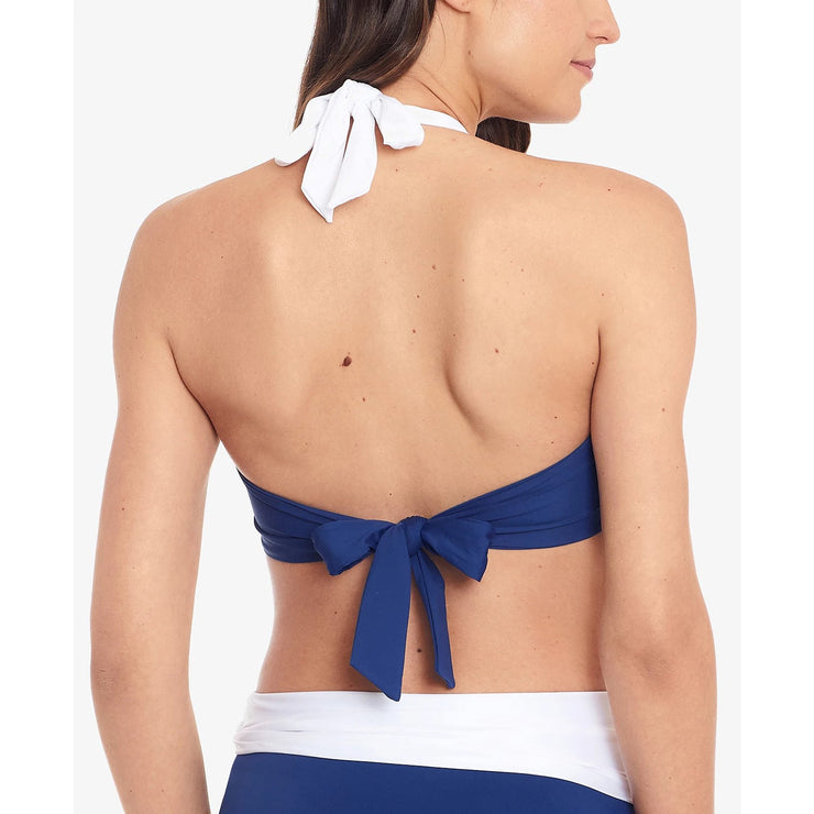 Lauren Ralph Lauren Sapphire Bel Aire Halter Bikini Swim Top