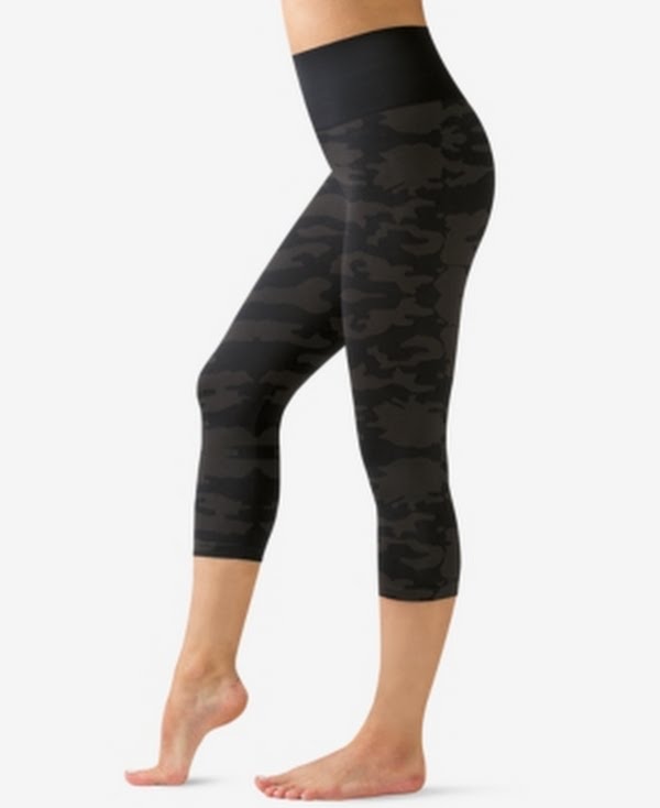 Warners Easy Does It Seamless Shaping Capri Leggings – Black, S/M