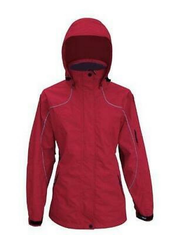 Viking Womens Creekside Tri-Zone Waterproof Insulated Winter Jacket, Red, Small