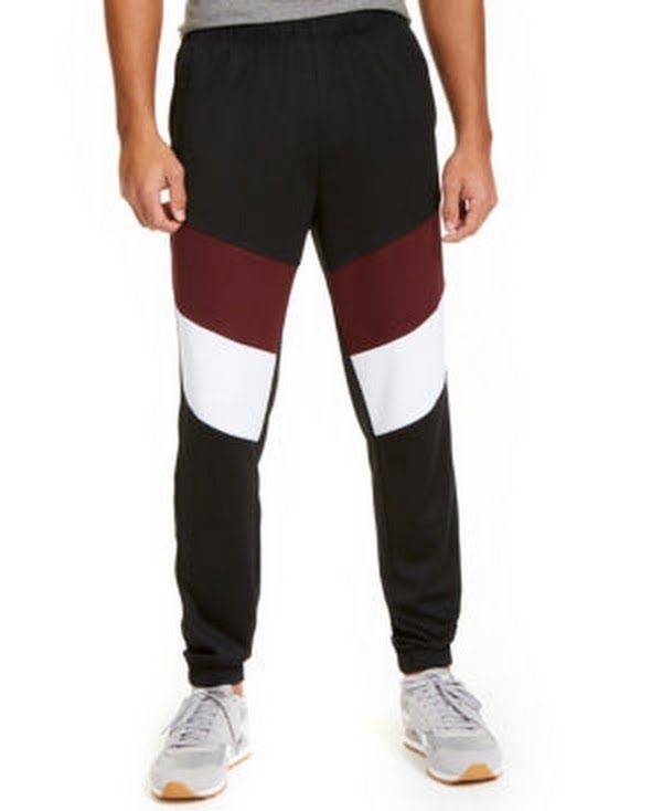 ID Ideology Mens Colorblocked Track Pants