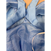 B Darlin Juniors Cage-Back Satin Ballgown, Sky Blue, Various Sizes (With Defect)