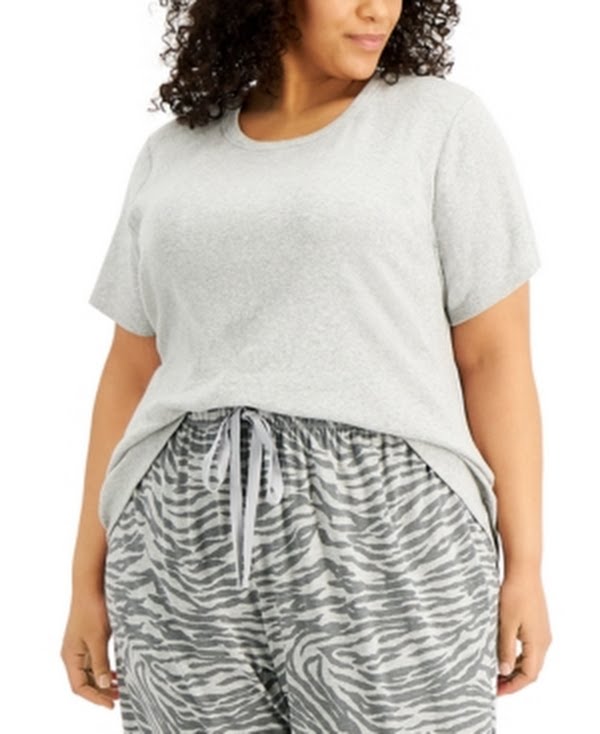 Jenni Plus Size Pajama T-Shirt, Size 1X