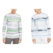 Alfani Mens Cotton Striped T-Shirt