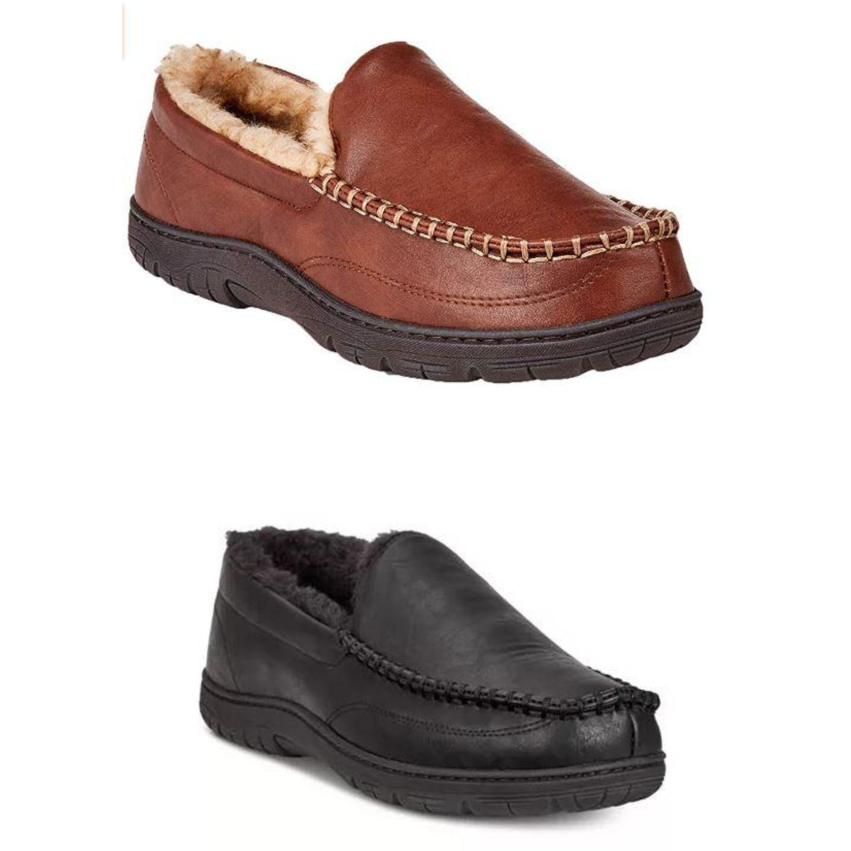 32 Degrees Mens Venetian Moccasin Slippers