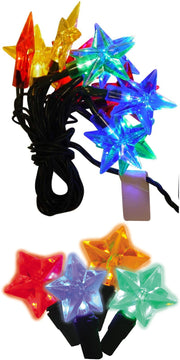 Ultra LED Battery Operated Star Twinkle Light String, 3.5 Feet