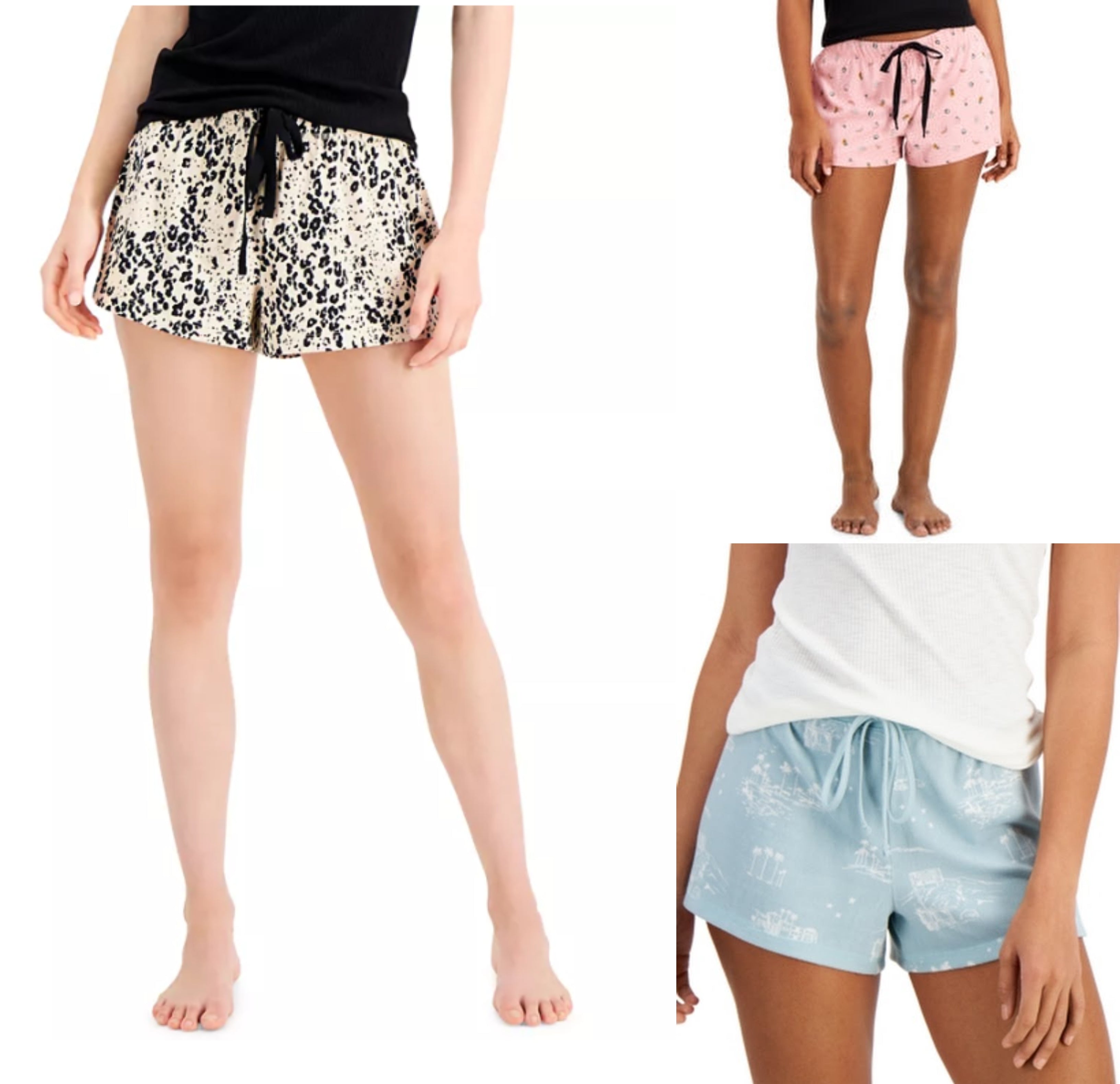 Jenni Printed Sleep Shorts