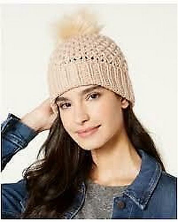 Steve Madden Lurex Boyfriend Beanie