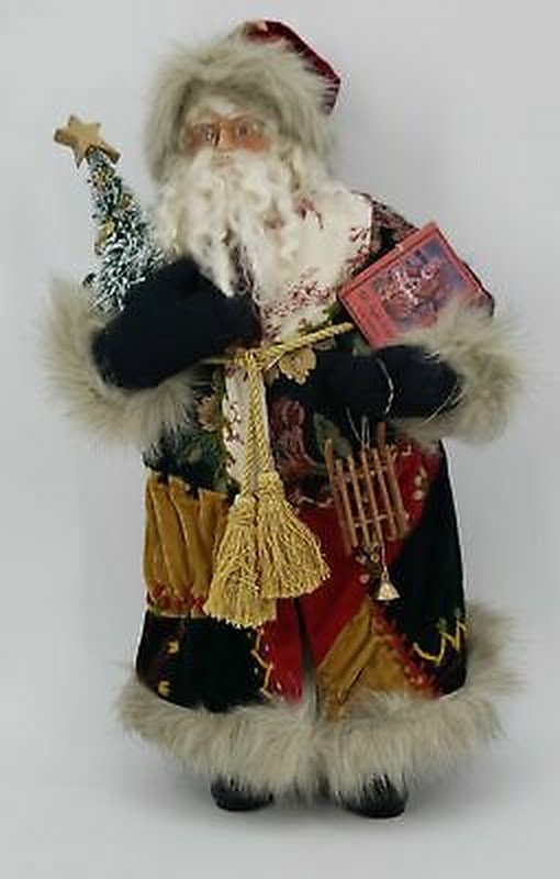 RARE VTG House of Hatten Santa Clause Ol St. Nick Old World German 20 Inches