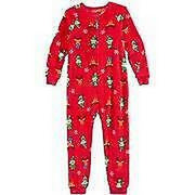Family PJs Kids Elf One Piece Pajamas, Size 6–7
