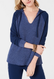 Style & Co Women's Mixed-Knit Hoodie Sweater, Size XS