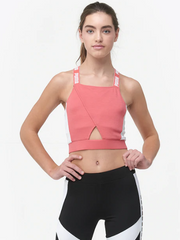 Puma Womens Archive Crop Top, Color Spiced Coral, Size Small