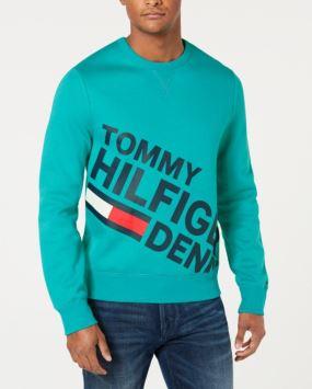 Tommy Hilfiger Mens Tommy Hilfiger Denim Sweatshirt, Size Large