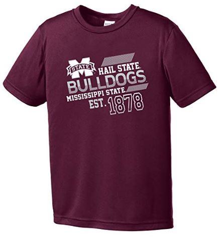 NCAA Mississippi State Bulldogs Youth Boys Offsides Short sleeve, Size Small