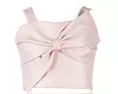 Sequin Hearts Big Girls Bow Top,Size12/Pink