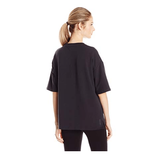 Bench Women’s Active Graphic Tee Shirt, Black Beauty , Size Medium