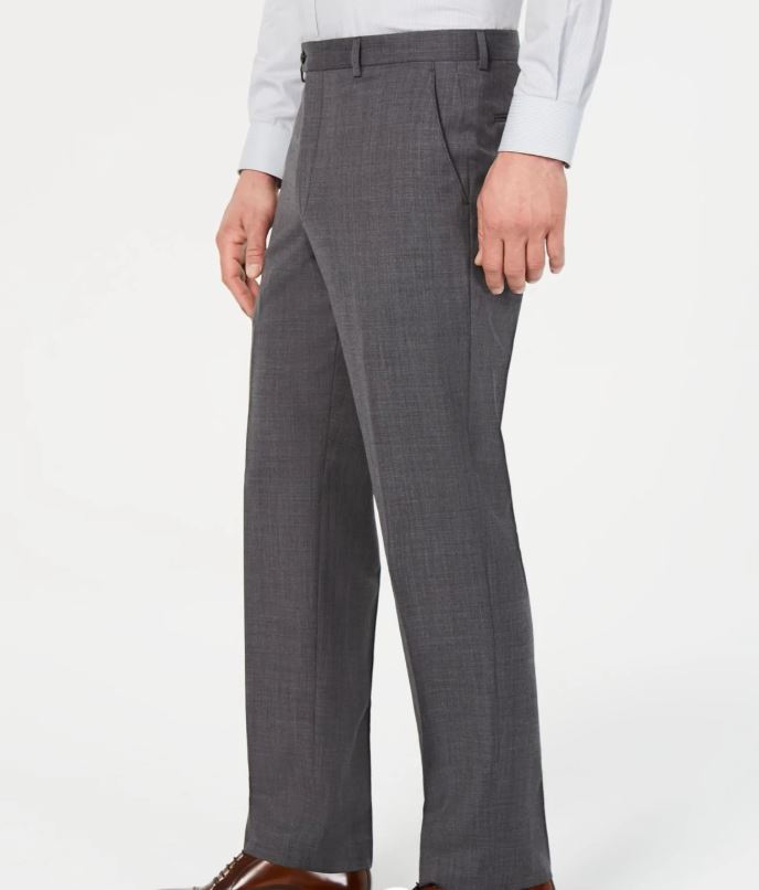 lauren by ralph lauren norton classic fit stretch dress pants Lauren Ralph Lauren Mens Classic-Fit Wool Dress Pants 56W x 30L Grey at Amazon Men's Clothing store
