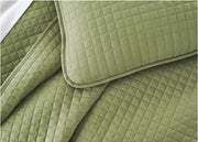 Southshore Fine Linens Oversized Lightweight Quilt & Sham Set, Full/Queen, Green