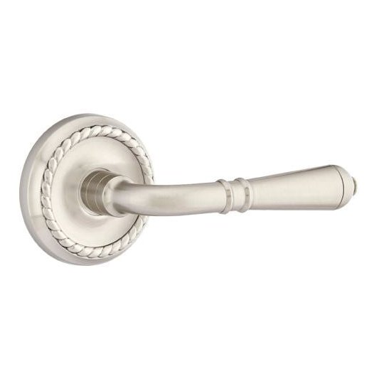 Emtek Passage Lever Set with Rope Rosette and Turino Levers