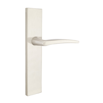 Emtek Singlepoint Entry Set with Mormont Mortise and Poseidon Lever