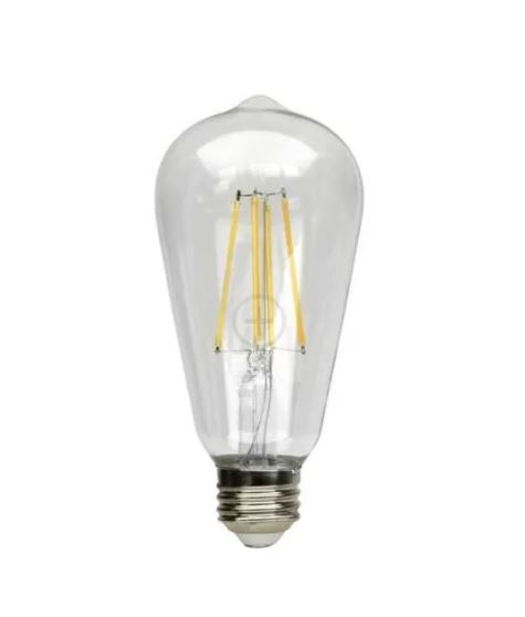 Progress Lighting Single 7 Watt Dimmable ST19 Medium (E26) LED Bulb