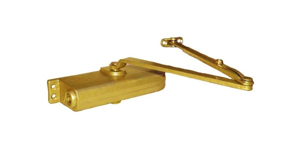 LCN 1261-REG-BRASS Surface Mount Door Closer with Regular Arm