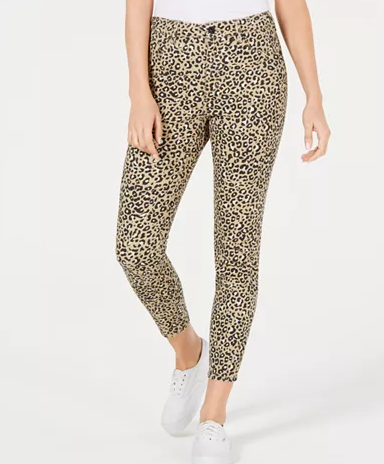 Rewash Juniors Leopard-Print Skinny Jeans