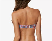 ONeill Womens Santorini Bandeau Bikini Top, Size Large