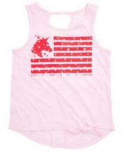 Epic Threads Big Girls Graphic-Print Flag Tank Top, Size Small