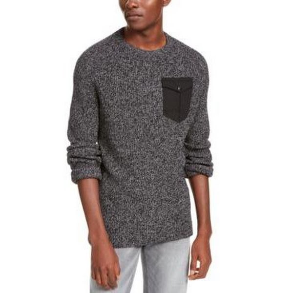 American Rag Mens Crewneck Pocket Sweater