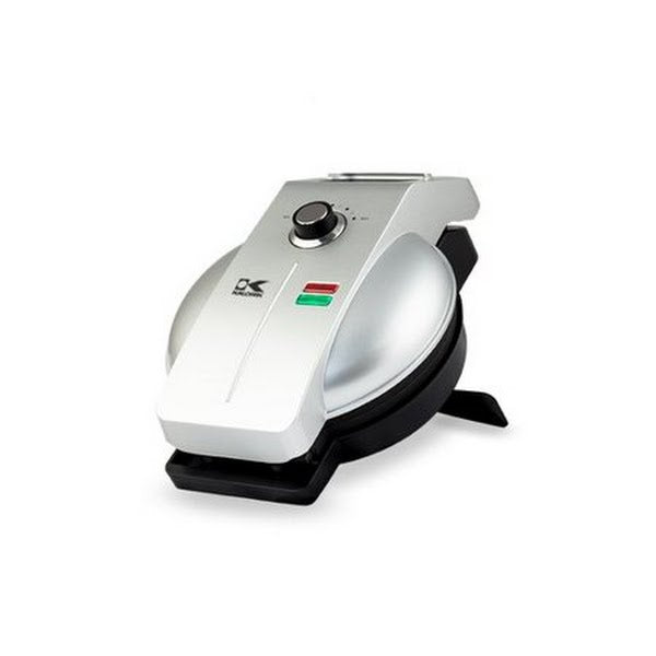 Kalorik Silver Easy Pour Belgian Waffle Maker with No-Spill Technology